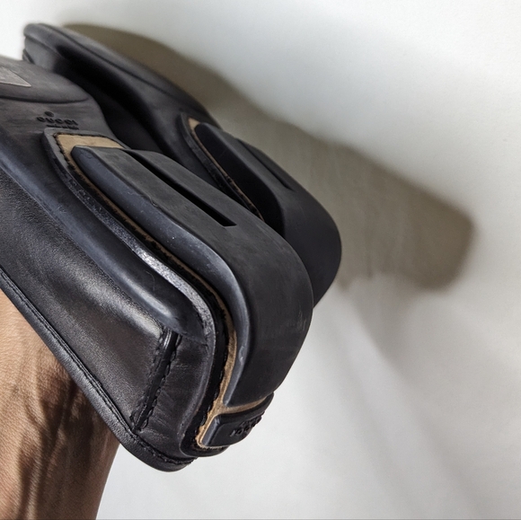 Gucci Women's Black Leather 117703 Horsebit Loafers Size 8 - Picture 6 of 10